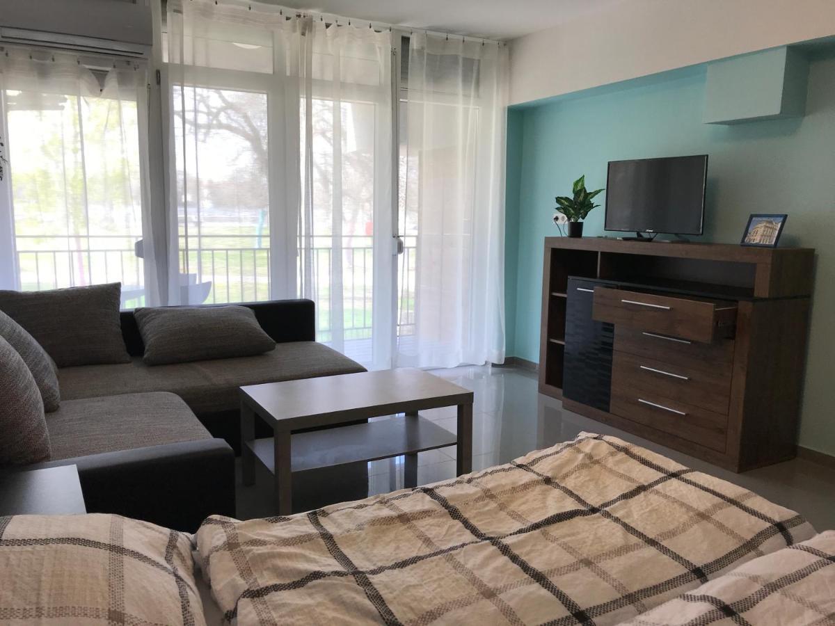 Апартаменты Tisza Gyongye Apartmanhaz Сегед Экстерьер фото